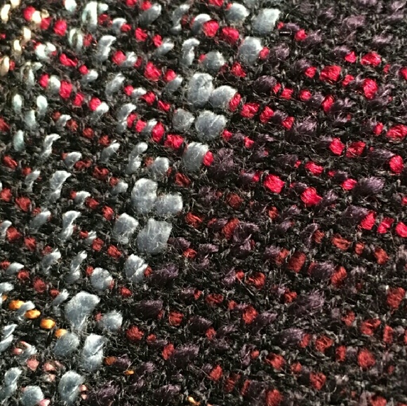 LOFT Outlet Skirt Tweed Straight Straight Knee - Picture 3 of 5